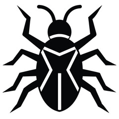 malware bug vector icon