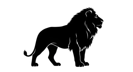 Obraz premium lion vector illustration