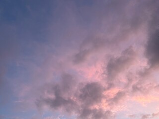 Obraz premium clouds at sunset