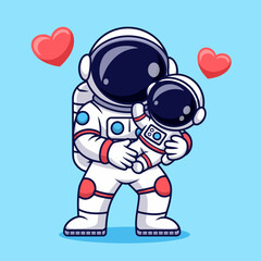 A heartwarming illustration of an astronaut lovingly holding a child in space, showcasing themes of exploration, family, and the wonders of the universe.