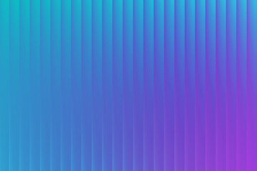A captivating display of vertical lines in a gradient of turquoise and violet, creating a sense of depth and rhythm, offering a modern aesthetic