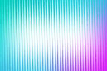 A mesmerizing display of vertical lines, transitioning from vibrant turquoise to soft pink, creating a visually stunning and modern abstract background isolated on white background
