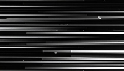 Abstract lines moving in dark space as background for communication or tech display