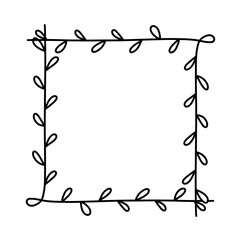 vector frame for text