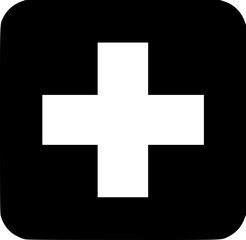 Obraz premium First aid icon design illustration. icon concept in flat 