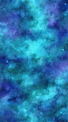 Abstract Colorful Space Galaxy Background