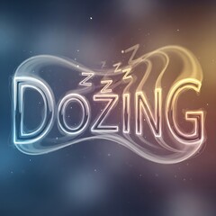 Relaxing Drowsiness Sleep Concept.