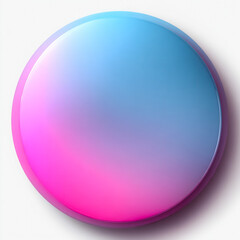 Abstract glossy button vector of a shiny sphere