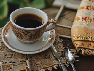A cup of Javanese coffee