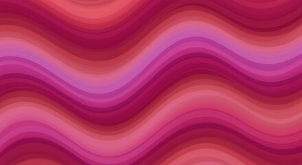 Obraz premium Abstract wavy pattern with shades of red and purple for background use