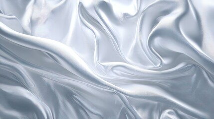 Obraz premium Abstract Silver Fabric Texture Background