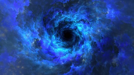 Abstract Cosmic Vortex in Deep Space