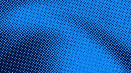 abstract blue halftone background,cheerful comic design	