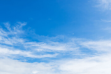 秋の空　穏やかな青空と雲65