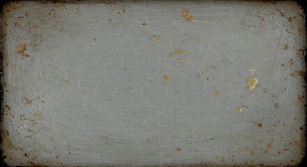Aged and textured gray surface with stains and fading