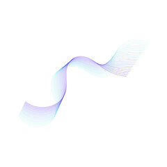 Elegant Wave Line A Serene Abstract Design for Modern Visuals and Creative Projects