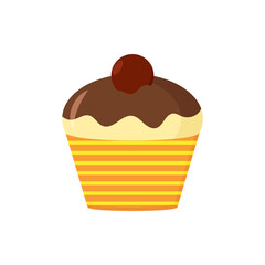 Delicious Chocolate Cake with a Cherry on Top A Sweet Treat