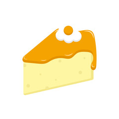 Delicious Slice of Caramel Cake A Sweet Treat for Celebrations and Indulgence