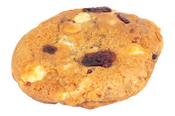 Cookies on White Background Minimalist Food Photostock