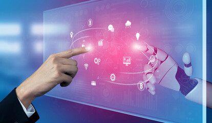 AI supports the digital business ecosystem by enhancing business, ecosystem, and technology connectivity across the digital network Vouch