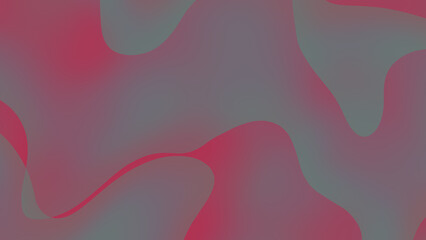 Obraz premium Abstract Pink and Teal Gradient Background with Fluid Organic Shapes