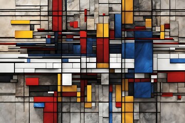 abstract background with squares