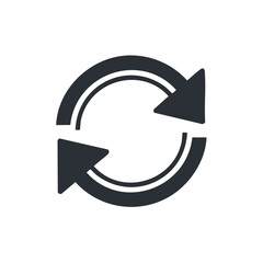 Circular Arrows Refresh Reload Cycle Loop Symbol