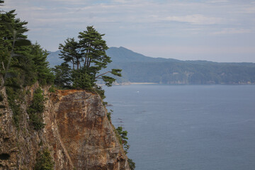 サスペンスが起きそうな断崖