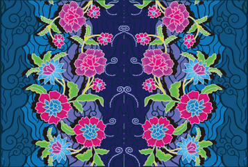 Batik Indonesian: is a technique of wax-resist dyeing applied to whole cloth, or cloth made using this technique originated from Indonesia.