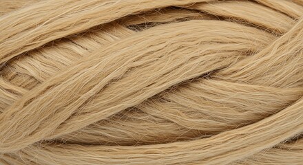 Close up of woven natural fiber with texture and pattern