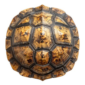 Turtle shell, top view