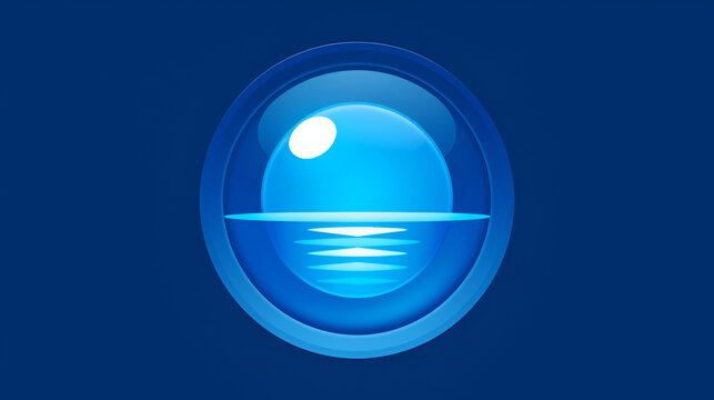 Inflection Blue Icon