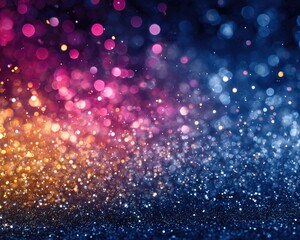 Obraz premium Abstract Glitter Bokeh Background