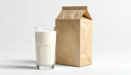 Enjoy a refreshing glass of milk with a classic carton, promoting healthy choices and simple pleasures for a balanced lifestyle today
