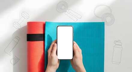 Top Down View of Whisk and Kitchen Utensils