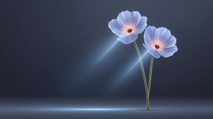 valentine flowers 2026 Delicate line art flowers against a soft background, highlighting elegance and simplicity.