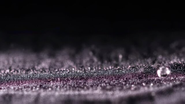 Dynamic medium shot capturing autonomous restoration of a composite aircraft component microcapsules releasing repair agents at damaged sites central focus on healing process with