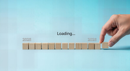  Progressive Loading Bar with 2025 Timeline 2026 coming