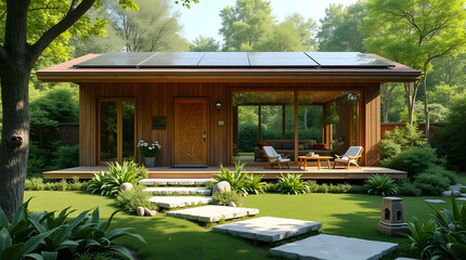 NATURE INSPIRED HOUSE