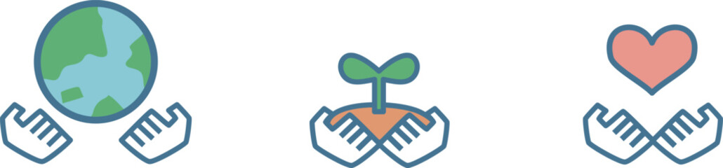 サステナブルなアイコンセット