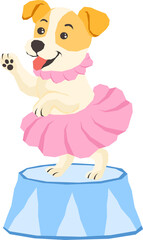 Fototapeta premium Circus Character Illustration