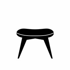 Round Table Icon – Modern Furniture, Dining, Coffee Table Vector Symbol