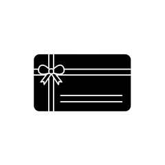Gift Card Icon – Voucher, Coupon, Present Certificate Vector Symbol