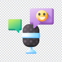 Fototapeta premium Microphone Voice Icon