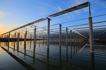 Solar photovoltaic panels and solar photovoltaic power generation systems