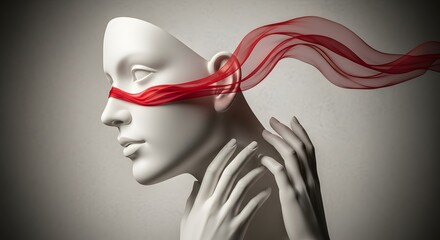 Close-up Profile of a Whisk with Flour Dust