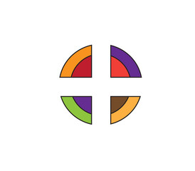 south africa flag button