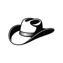 Classic western cowboy hat illustration
