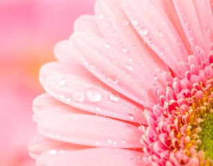 Close-up of a delicate pink flower (1)
