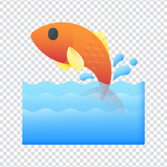 Fish Aquatic Icon
